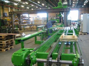 Chain and belt conveyors